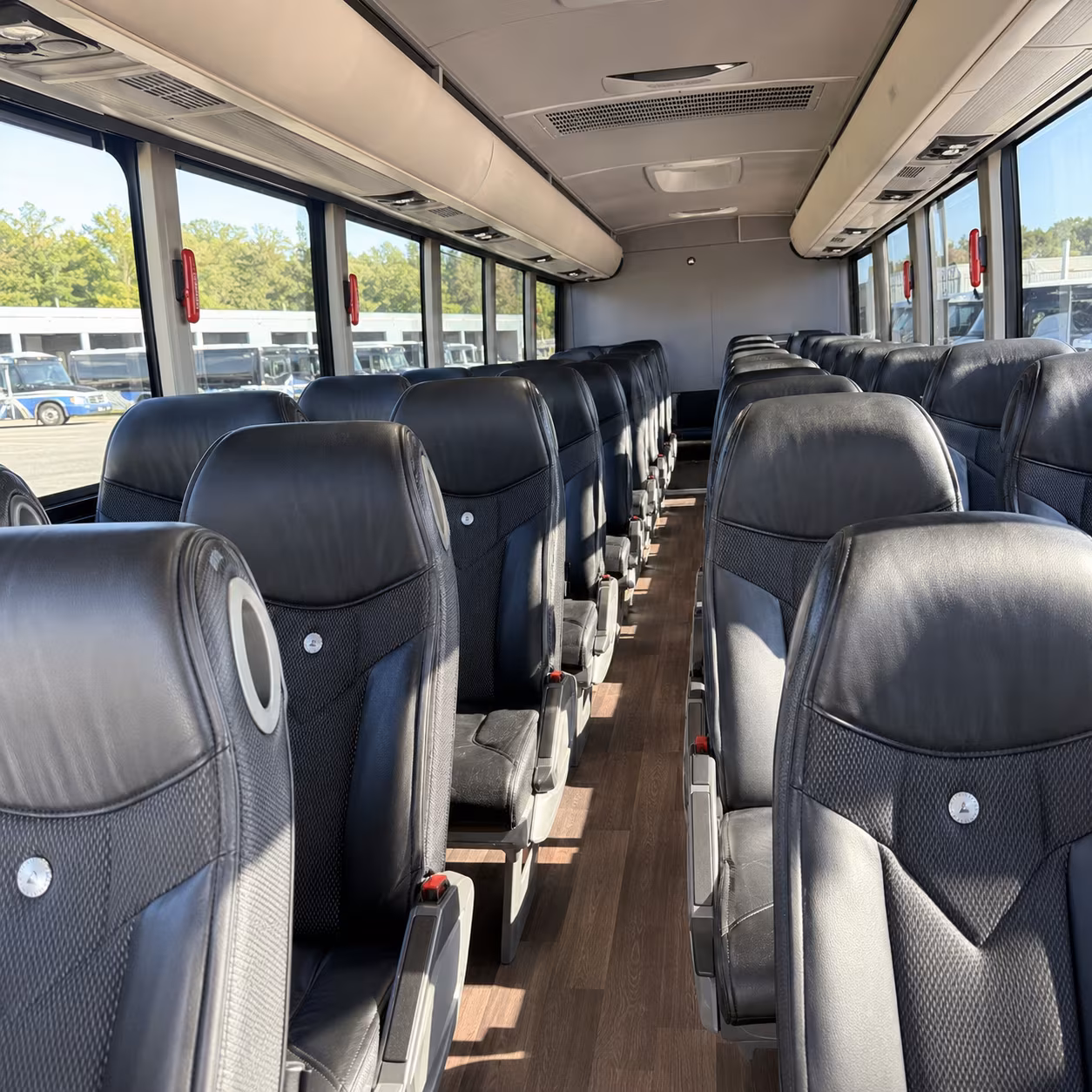 hesperia charter bus interior gallery