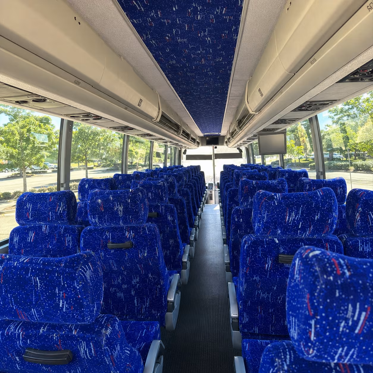 lake havasu city charter bus interior