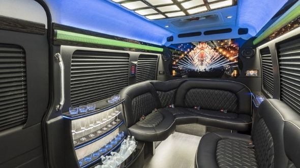 lake havasu city sprinter limo rental inside